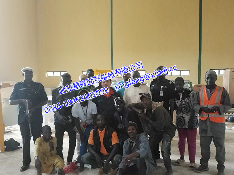 非洲客戶案例-50T玉米制粉設(shè)備
